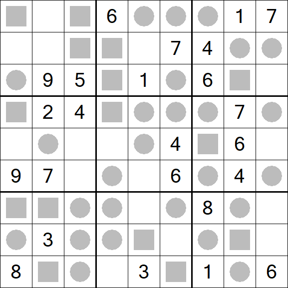 Even-Odd Sudoku - Medio