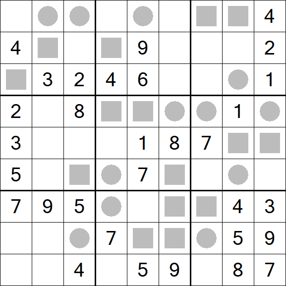 Even-Odd Sudoku - Medio