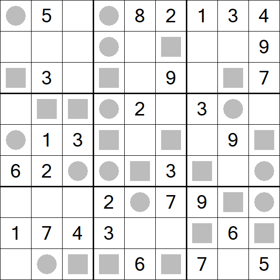 Even-Odd Sudoku - Medio