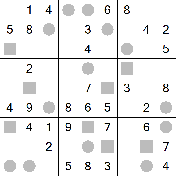 Even-Odd Sudoku - Medio
