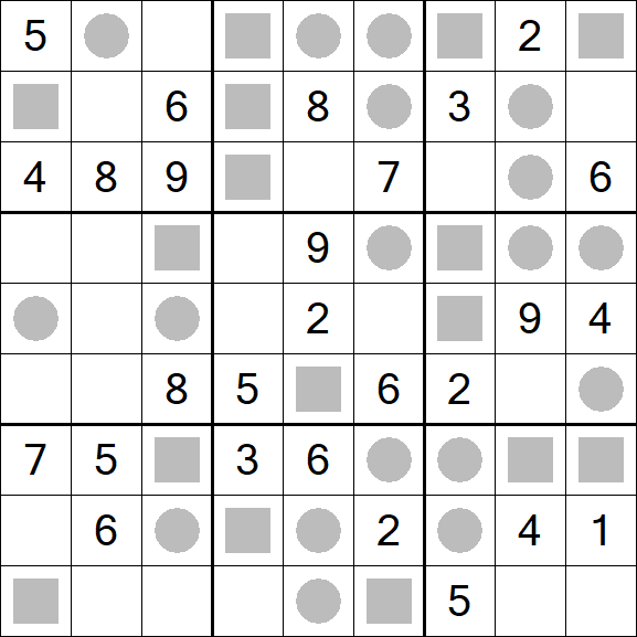 Even-Odd Sudoku - Medio