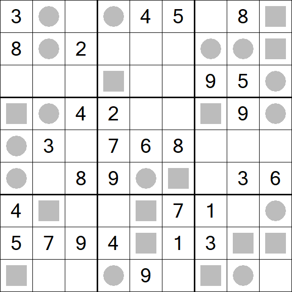 Even-Odd Sudoku - Medio
