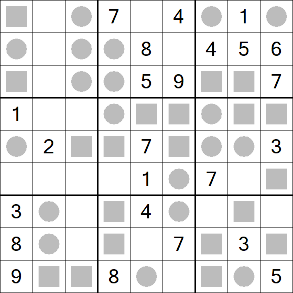 Even-Odd Sudoku - Medium