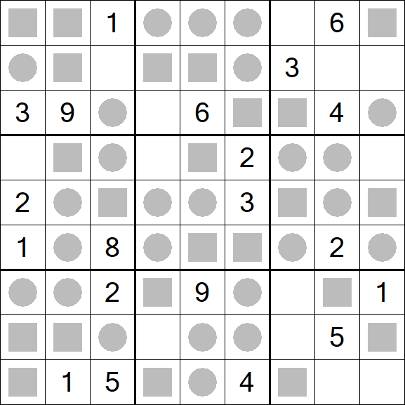 Even-Odd Sudoku - Mittel