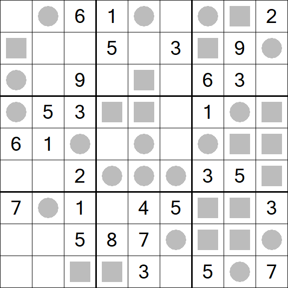 Even-Odd Sudoku - Medio