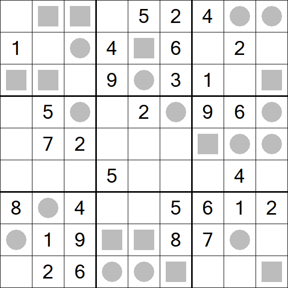 Even-Odd Sudoku - Medio