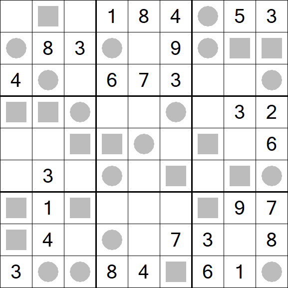 Even-Odd Sudoku - Medio