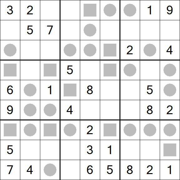 Even-Odd Sudoku - Medio