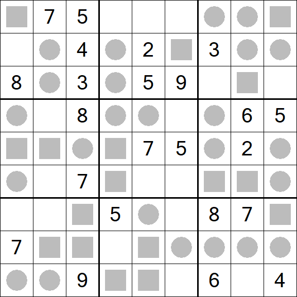 Even-Odd Sudoku - Medio