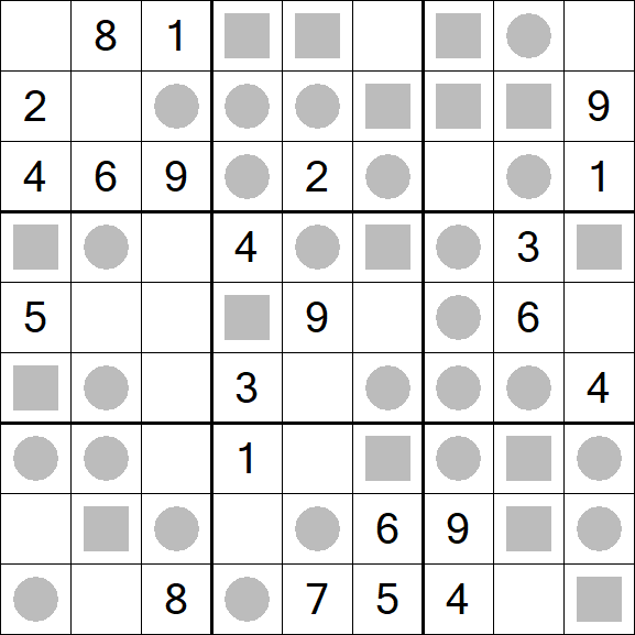 Even-Odd Sudoku - Medio