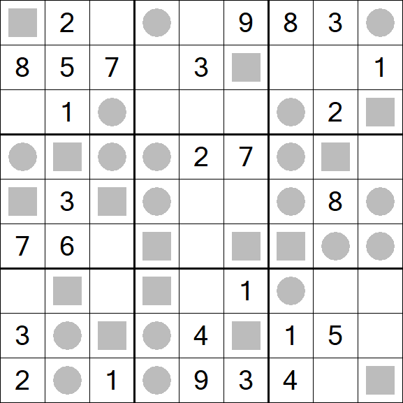 Even-Odd Sudoku - Medio