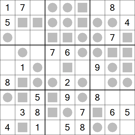 Even-Odd Sudoku - Medio