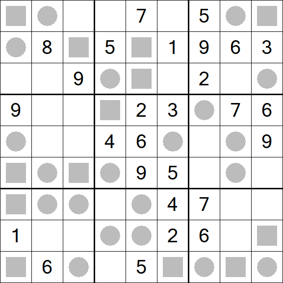 Even-Odd Sudoku - Medio