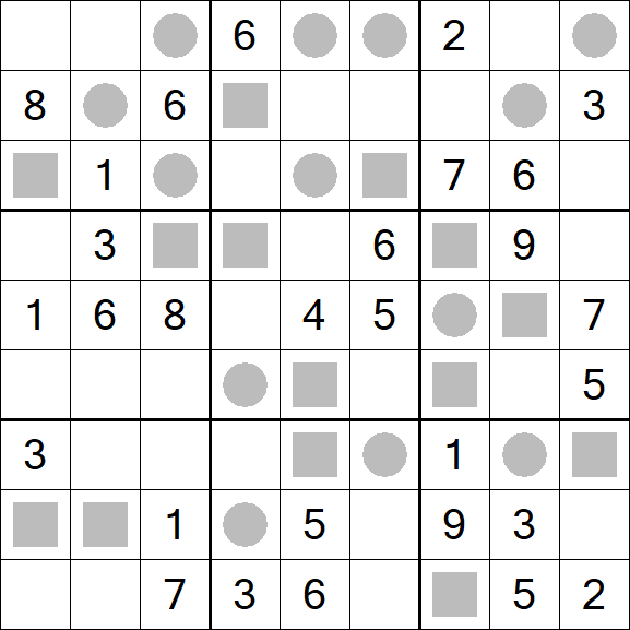 Even-Odd Sudoku - Medio