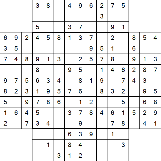 Flower Sudoku - Easy