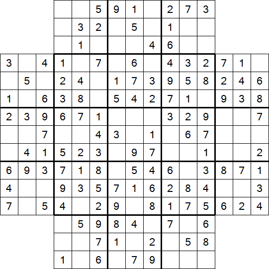 Flower Sudoku - Einfach