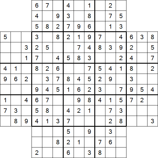 Flower Sudoku - Einfach