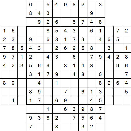 Flower Sudoku - Easy
