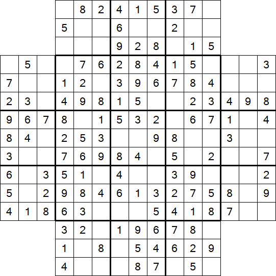 Flower Sudoku - Easy