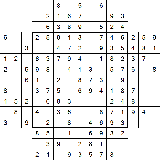 Flower Sudoku - Easy