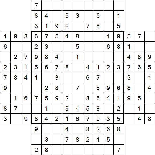 Flower Sudoku - Einfach