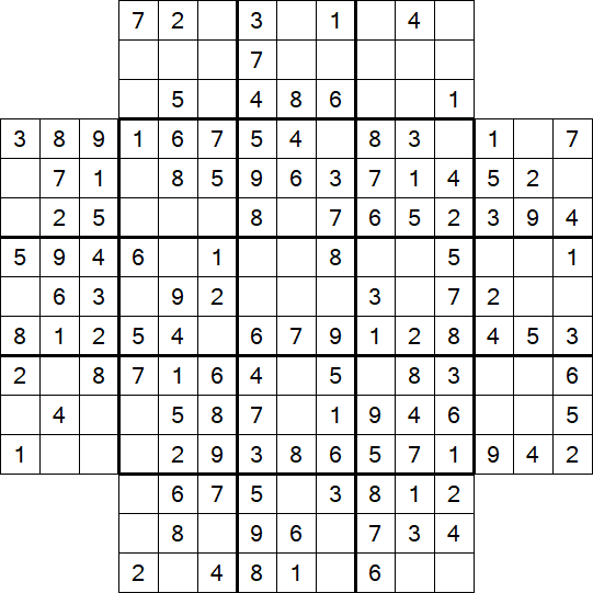 Flower Sudoku - Einfach