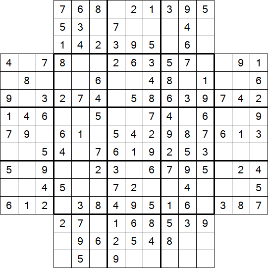 Flower Sudoku - Einfach