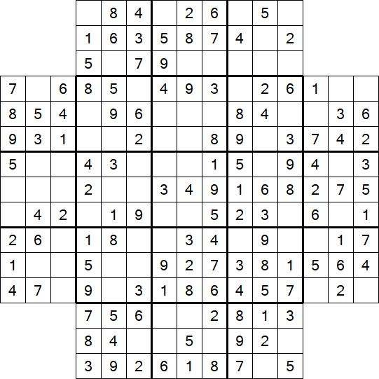 Flower Sudoku - Einfach