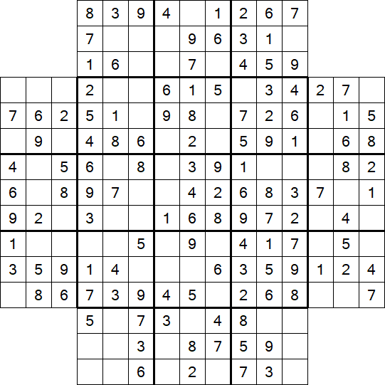 Flower Sudoku - Einfach