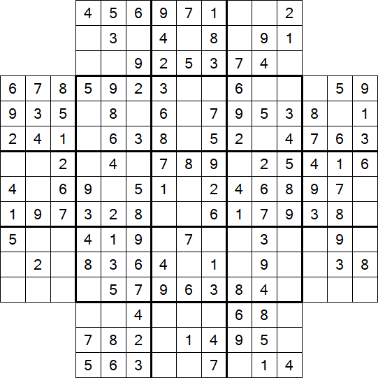Flower Sudoku - Easy