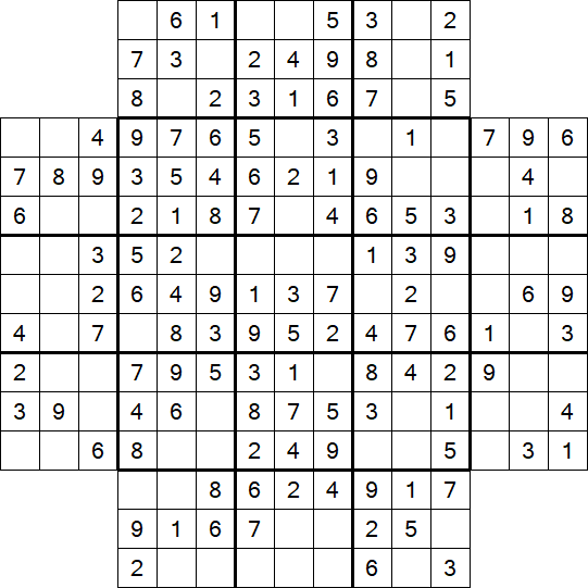 Flower Sudoku - Easy