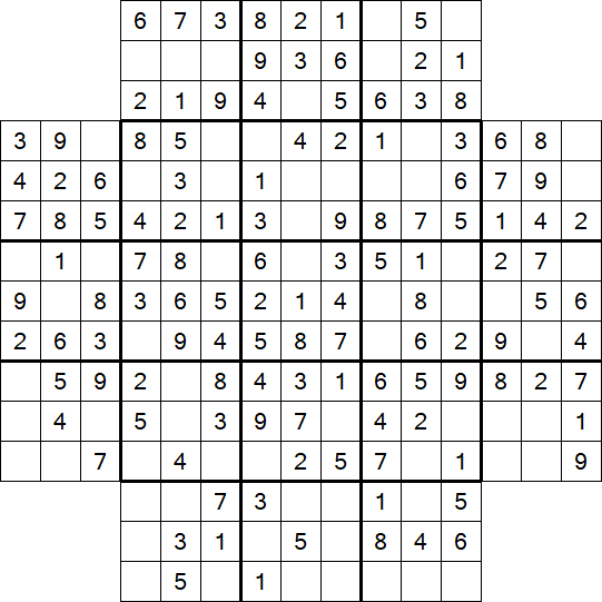 Flower Sudoku - Easy