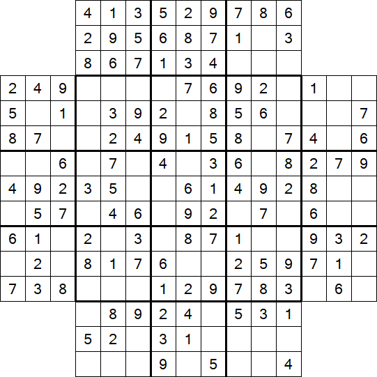 Flower Sudoku - Easy