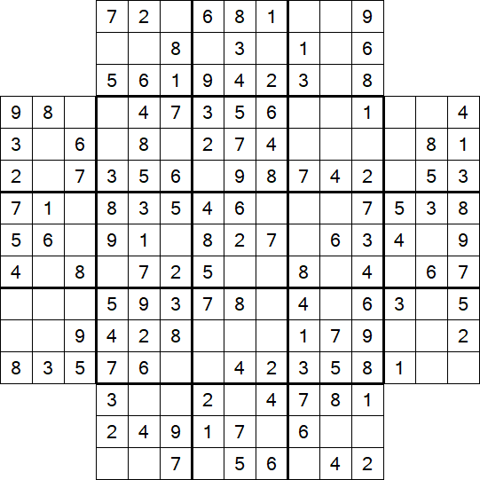 Flower Sudoku - Einfach