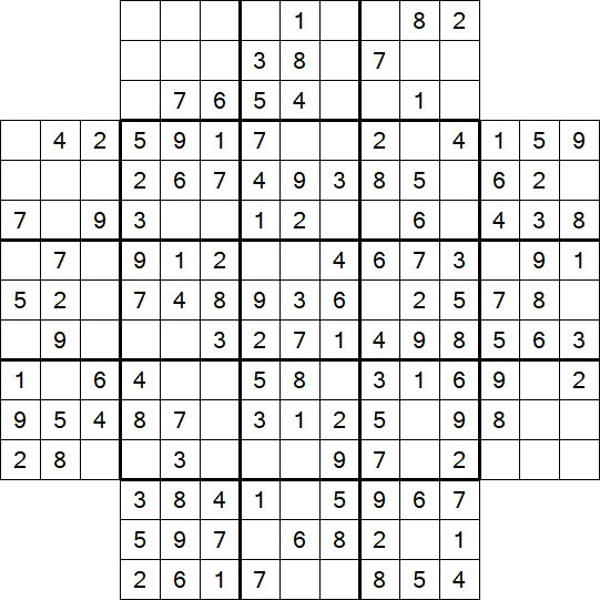 Flower Sudoku - Einfach