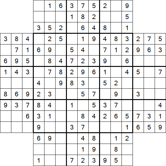 Flower Sudoku - Einfach