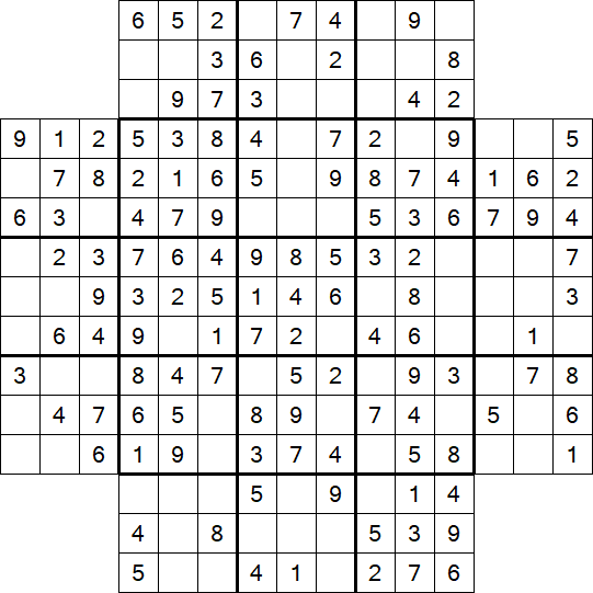 Flower Sudoku - Einfach