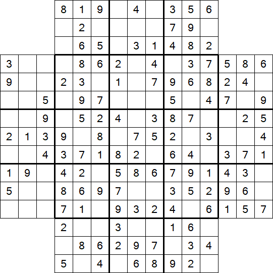 Flower Sudoku - Einfach