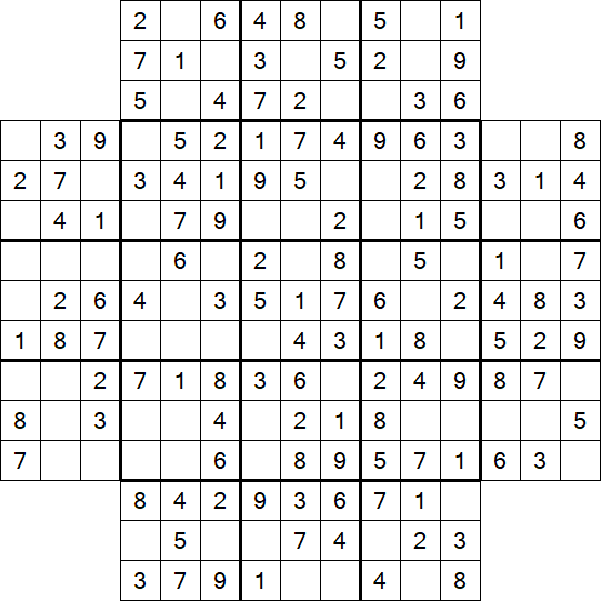 Flower Sudoku - Einfach