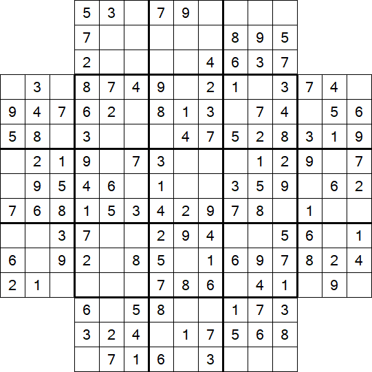 Flower Sudoku - Einfach