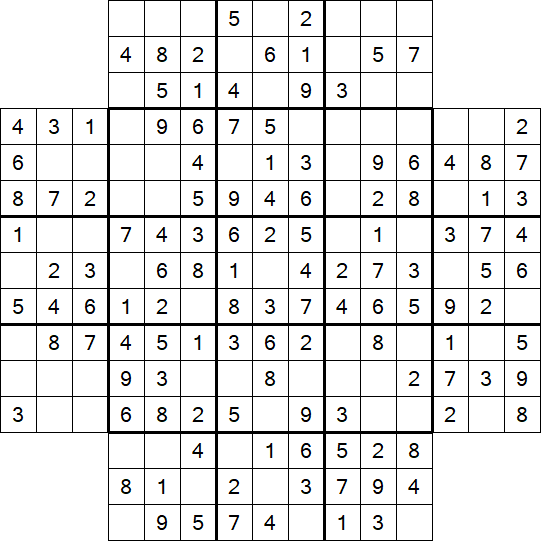 Flower Sudoku - Simple