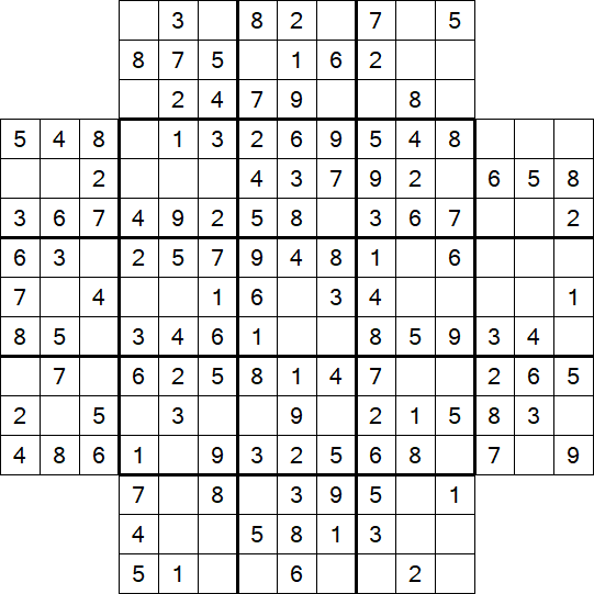 Flower Sudoku - Simple