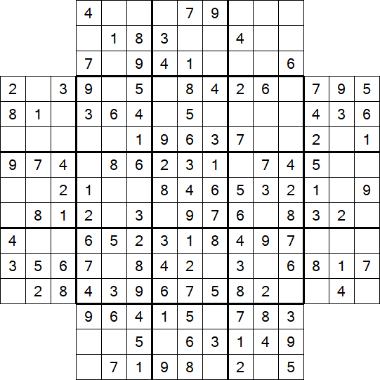 Flower Sudoku - Simple