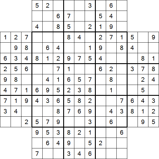Flower Sudoku - Easy