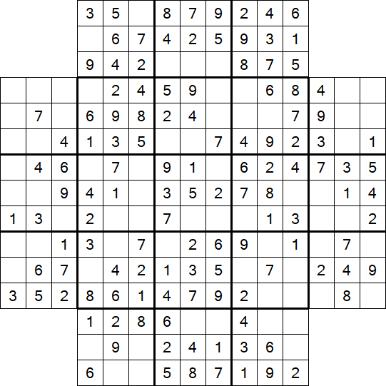 Flower Sudoku - Easy