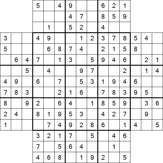 Flower Sudoku - Easy
