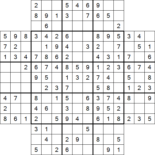 Flower Sudoku - Easy