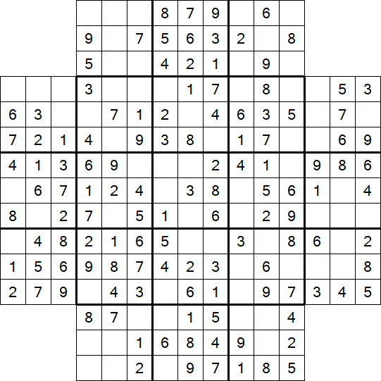 Flower Sudoku - Einfach