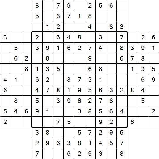 Flower Sudoku - Einfach