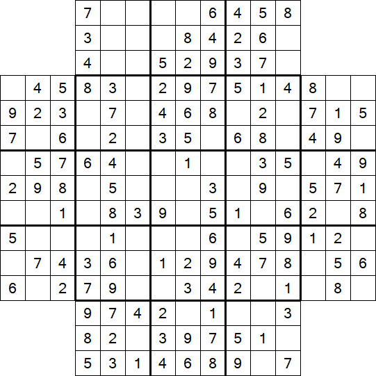 Flower Sudoku - Einfach